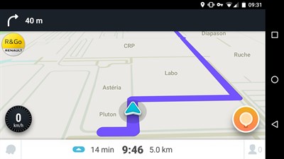 Renault R&Go - Navigation GPS intégrée
