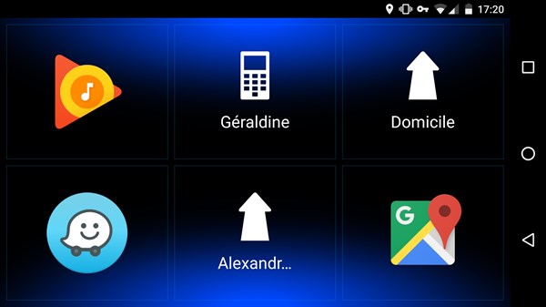 Renault R&Go - Ecran de personnalisation