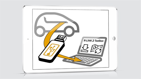 Renault R-LINK 2 - schéma carte SD