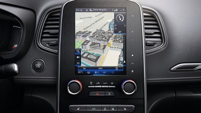 Renault support multimédia - aide système R-LINK 2