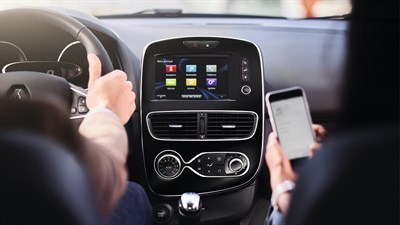 Renault support multimédia - aide système R-LINK