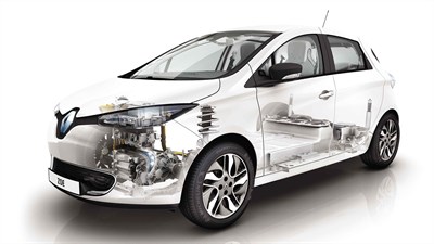 Renault ZOE - Moteur électrique et batterie 