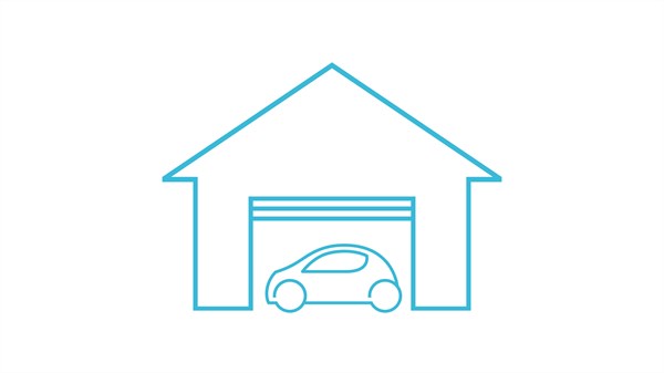 Renault électrique. - pictogramme logement individuel