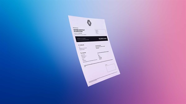 Renault Service - contrat d'entretien- Une femme blonde conduit