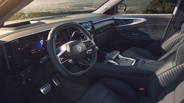 volant et e-shifter - Austral full hybrid E-Tech - Renault
