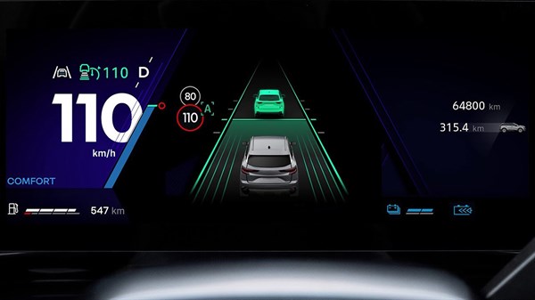tableau de bord openR - Austral full hybrid E-Tech - Renault