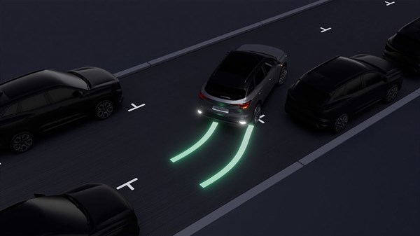 parking mains libres - Austral full hybrid E-Tech - Renault