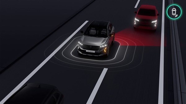 avertisseur d'angle mort - Austral full hybrid E-Tech - Renault