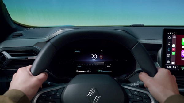 le tableau de bord digital - Renault Duster