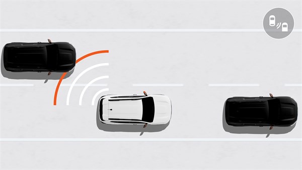 l'avertisseur d'angle mort - Renault Duster