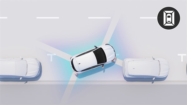 caméra vision 360° - adas - Renault Clio full hybrid E-Tech