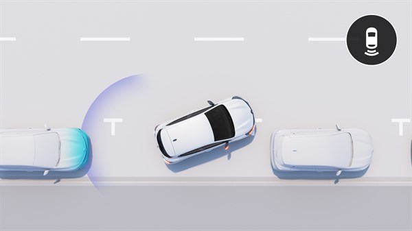aide au parking arrière - adas - Renault Clio full hybrid E-Tech