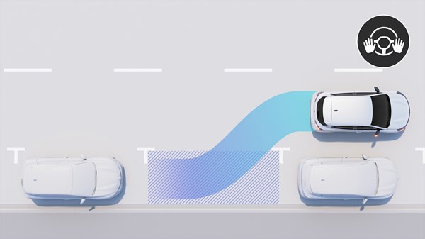 parking mains libres - adas - Renault Clio full hybrid E-Tech