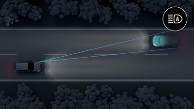commutation automatique des feux de routes/croisement - adas - Renault Cliofull hybrid E-Tech