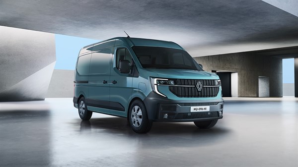 benne plateau - fourgon Master - Renault