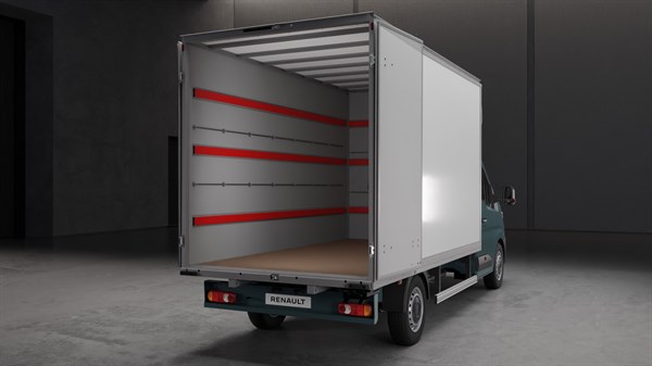 porte arrière avec ouverture -grand volume - Renault Master