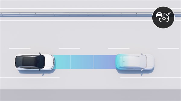 régulateur de vitesse adaptatif intelligent - Renault Scenic E-Tech 100% electric