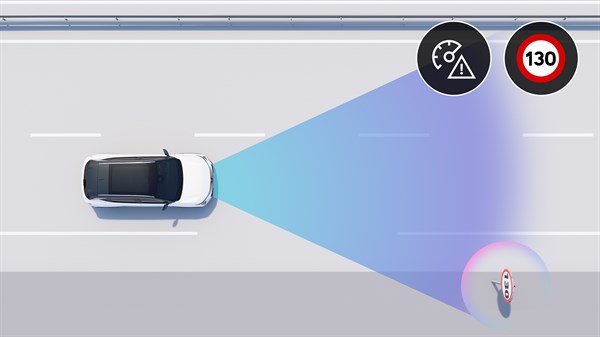 reconnaissance des panneaux - Renault Scenic E-Tech 100% electric