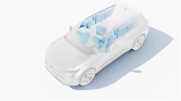 Sécurité passive - Renault Scenic E-Tech 100% electric