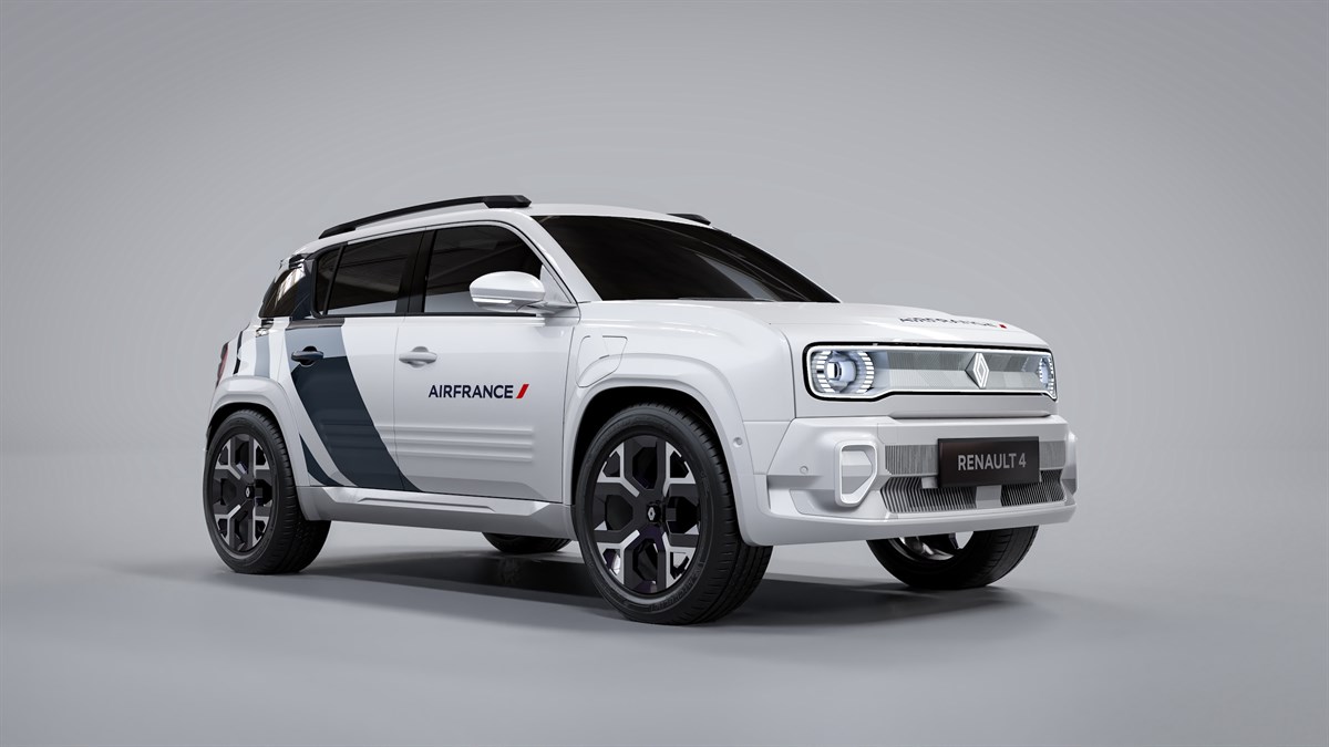 Air France - 4TROOP - Renault 4 E-Tech électrique