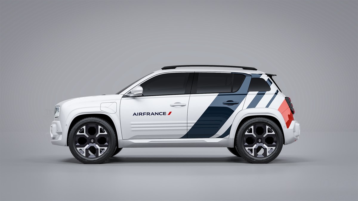 Air France - 4TROOP - Renault 4 E-Tech électrique