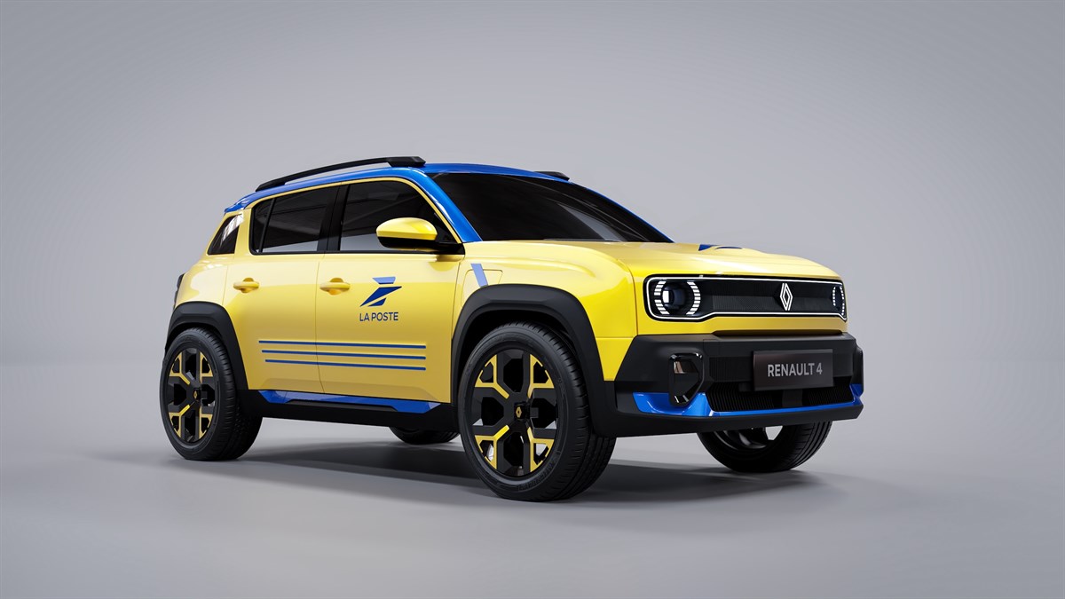 La Poste - 4TROOP - Renault 4 E-Tech électrique