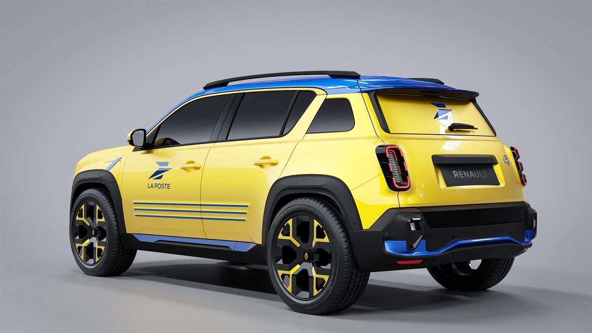 La Poste - 4TROOP - Renault 4 E-Tech électrique
