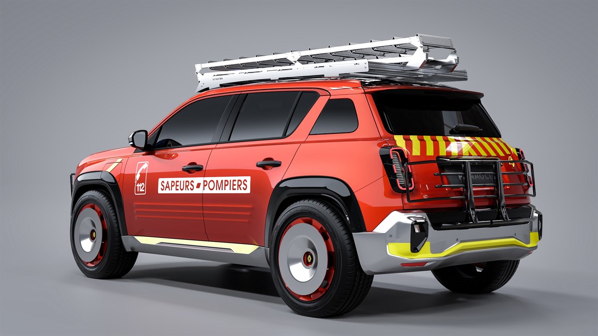 Sapeurs-Pompiers - 4TROOP - Renault 4 E-Tech électrique