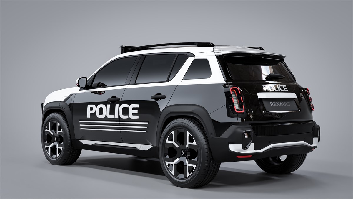 Police - 4TROOP - Renault 4 E-Tech électrique