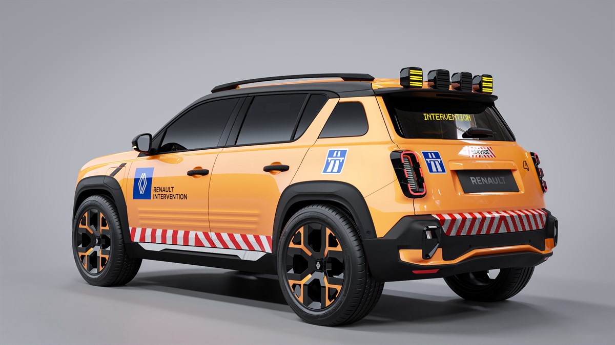 Renault intervention - 4TROOP - Renault 4 E-Tech électrique