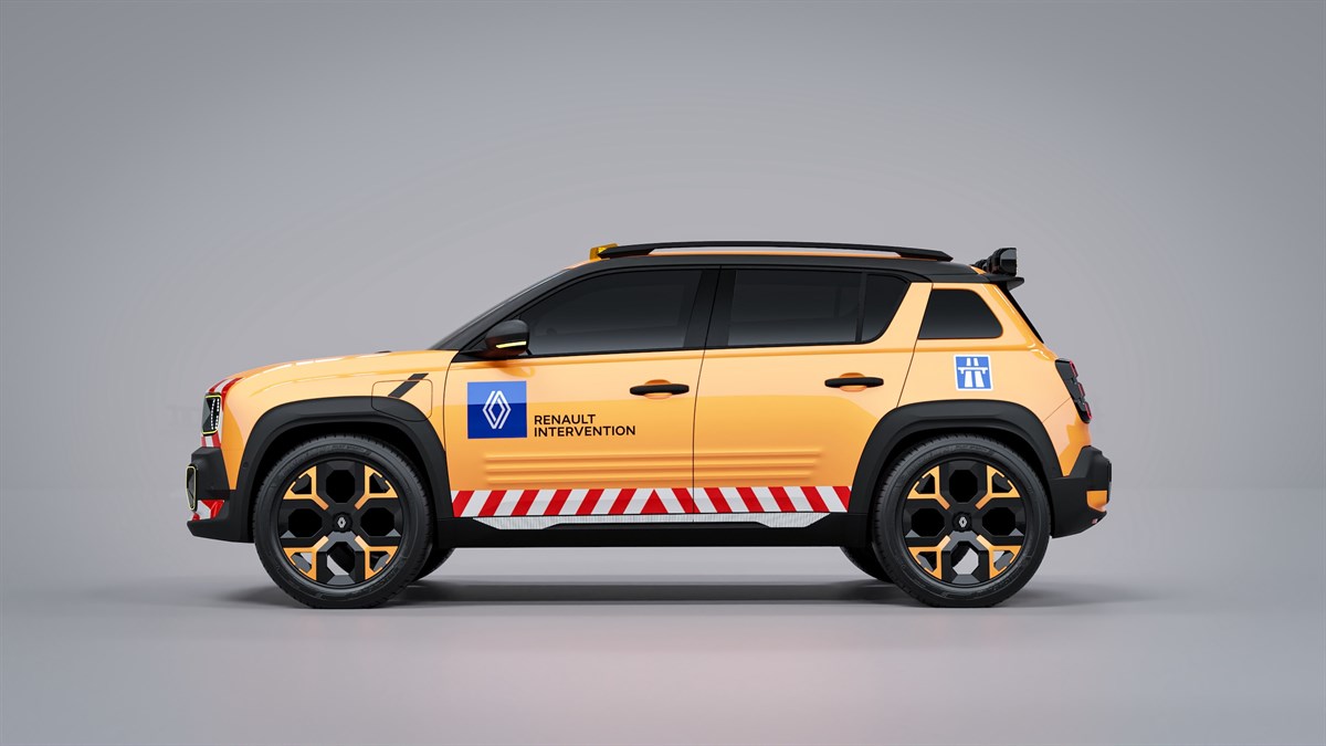 Renault intervention - 4TROOP - Renault 4 E-Tech électrique