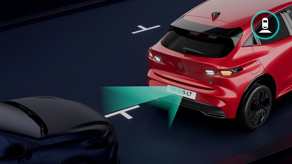 caméra de recul digitale - Renault Clio