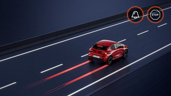 assistant d'arrêt d'urgence - Renault Clio