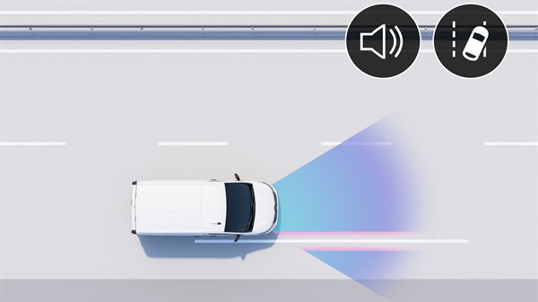 Renault Trafic SpaceClass - alerte de franchissement de ligne