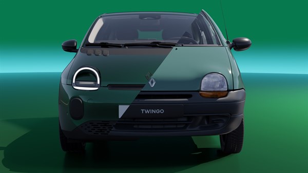 sourire emblématique - Renault Twingo E‑Tech électrique