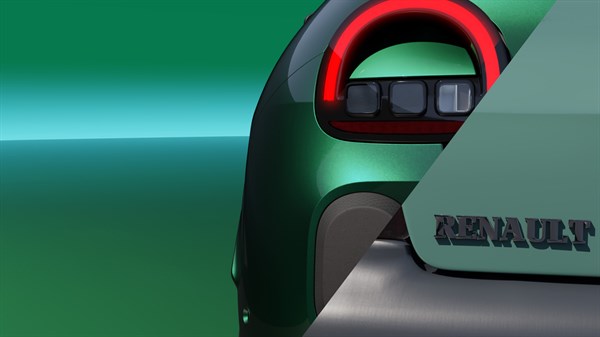 feux arriére en demi-lune - Renault Twingo E‑Tech électrique