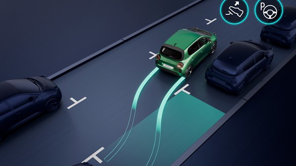 parking mains-libre​s  - Renault Twingo E-Tech électrique