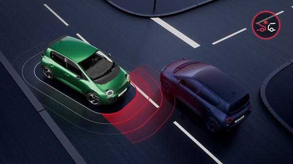 freinage d'urgence automatique aux intersections - Renault Twingo E-Tech électrique