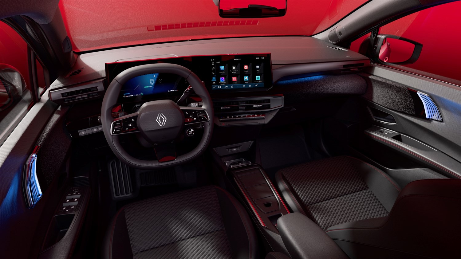 ambiance lumineuse intérieure - Renault Clio