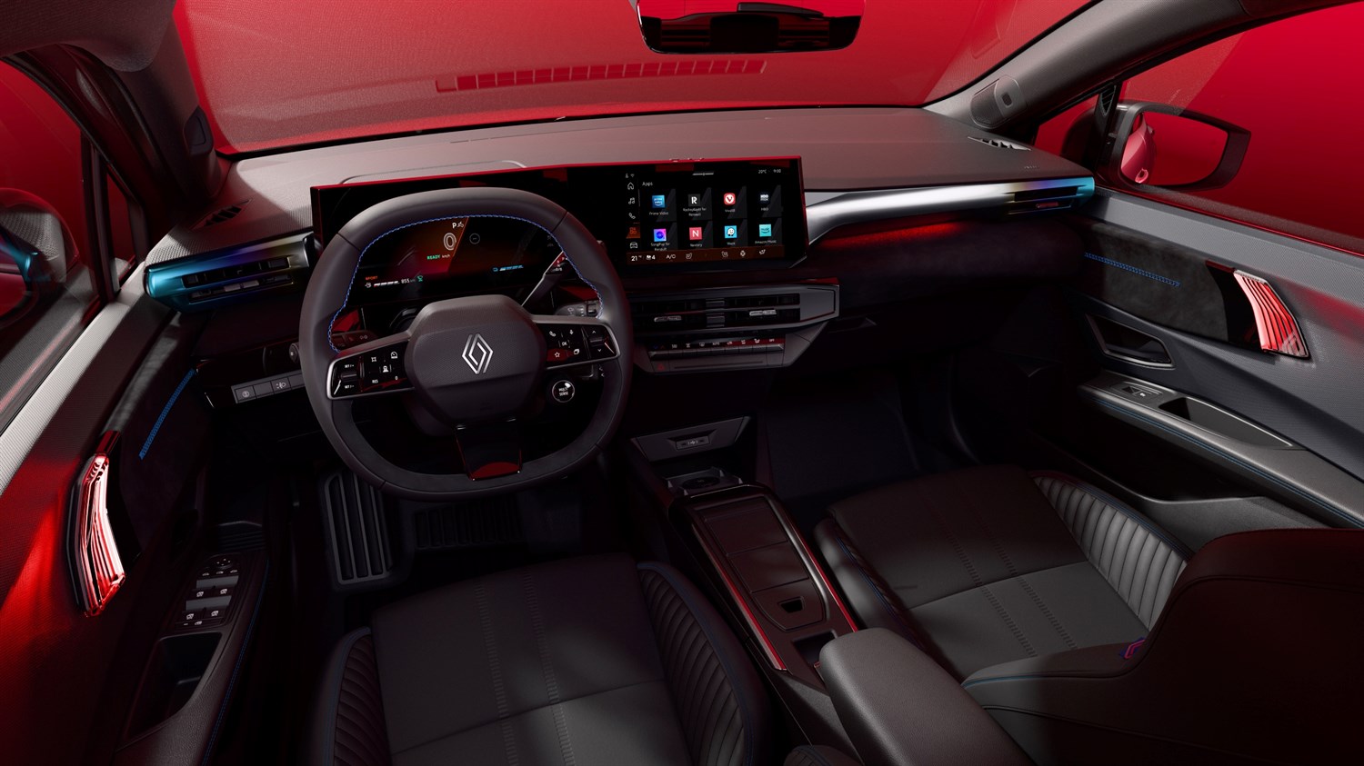 ambiance lumineuse intérieure - Renault Clio