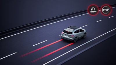 assistant d'arrêt d'urgence 
 - adas - Renault Espace E-Tech full hybrid