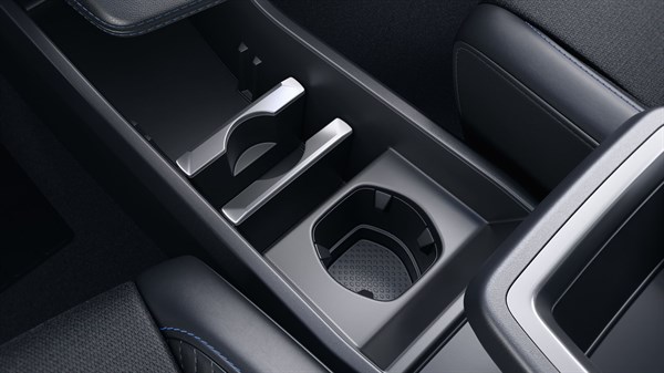 kit porte-boisson séparateur de console centrale  - Renault Megane E-Tech électrique