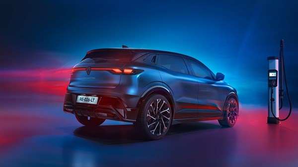 Charge DC - Megane E-Tech électrique