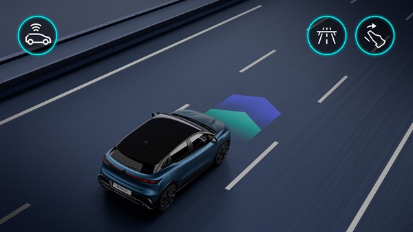 Renault Megane E-Tech électrique - assistant éco-conduite précictif 